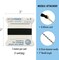 Griffin Nylon Bead Cord Perlseide – Size 2 (0.45mm) – 2 Meters per Card – Stainless Steel Needle Attached – for Knotting Pearls, Gemstones, Crystals and Beads